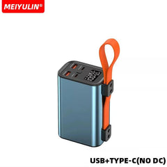 High-Capacity 60000mAh 100W Portable Power Bank with Fast Charging for Laptops and Outdoor Use