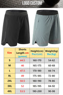 Men's Summer Workout Bodybuilding Shorts Quick Dry Jogger Pants