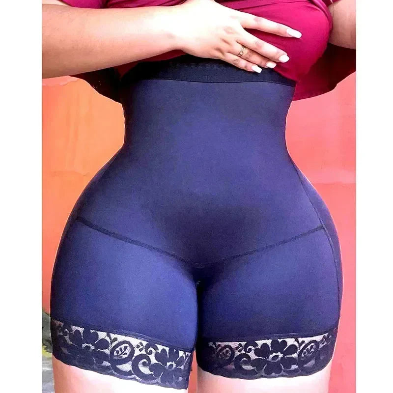 Ultimate Butt Lifter Lace Waist Trainer - High Compression Shapewear for Tummy Control