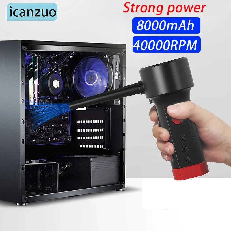 ICANZUO Air Duster: Powerful Computer Cleaner - Deep Cleaning Blower  ourlum.com   