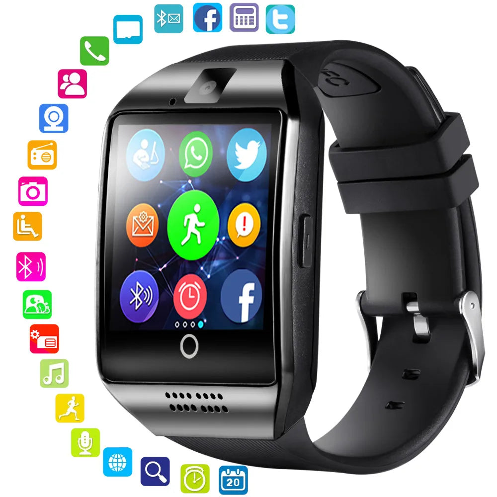 Q18 Smartwatch with SIM Support and Fitness Tracker  OurLum.com   