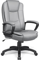 Office Desk Chair High Back Computer Chair Ergonomic White