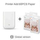 Xiaomi Mini Photo Printer: Instant Memories with Dynamic Video Printing  ourlum.com Add 60PCS Paper CHINA 