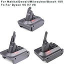 18V Battery Adapter for Dyson V6 V7 V8 Compatible With Makita Dewalt Milwaukee Bosch