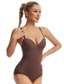 Sculpting Women's Bodysuit Shapewear with Built-in Bra & Tummy Control for a Flawless Figure