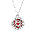 Stainless Steel Tree of Life Aromatherapy Necklace Gift for Women