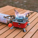 Portable High-Power Camping Gas Stove with Ignition