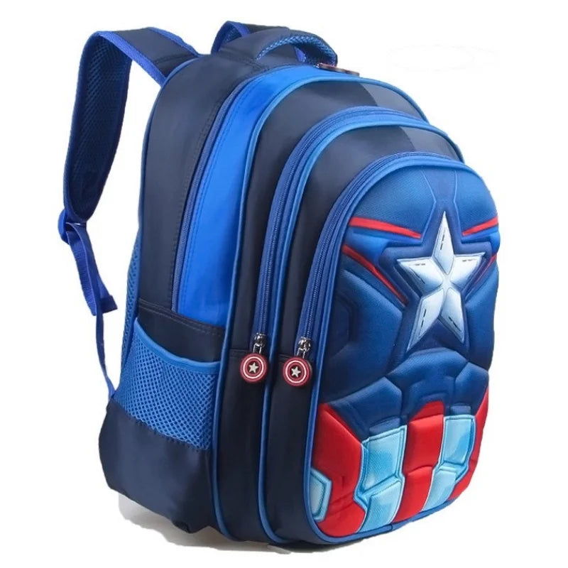 Children's backpack, suitable for children aged 1-12. five-pointed star cartoon 3D appearance, available in S/M/L models