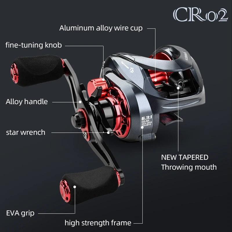 Ultimate Ultralight Baitcasting Reel for Versatile Fishing Performance  ourlum.com   