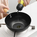 Eco-Friendly Non-Stick Cast Iron Wok Pan for Cookers