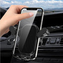 Car Phone Holder Gravity Stand: Secure Air Vent Mount for iPhone Samsung GPS  ourlum.com   