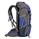 50L Hiking Backpack Waterproof Camping Pack with Shoe Compartment