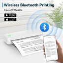 Portable A4 Thermal Printer Inkless Bluetooth Tattoo Printer