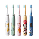 Vibrant Kids Electric Toothbrush Gentle Cleaning Rechargeable