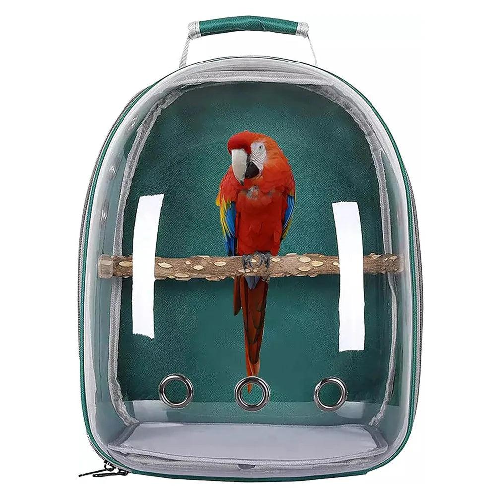 Parrot Carrier Backpack for Hands-Free Bird Travel  ourlum.com   