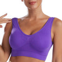 Comfortable and Stylish Seamless Plus Size Bralette for Women - Lum Lum Branded Lingerie  Our Lum Purple CHINA L