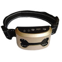 Pet Dog Bark Control Collar: Stop Barking, Rechargeable Waterproof Ultrasonic  ourlum.com Gold United State 