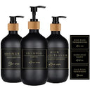 500ml Refillable Soap Dispenser Bottle for Bathroom Accessories  ourlum.com black 3pcs 500ml 1  