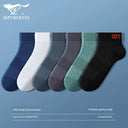 Ultimate Comfort Cotton Socks for Men Sweat Absorbing Durable