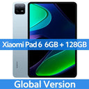 VAT Include Global Version Xiaomi Pad 6 Snapdragon® 870 Tablet 33W Fast Charging 13MP Camera 8840mAh 144Hz 11" Display  ourlum.com 6GB 128GB Blue Official Standard brazil