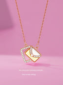 Myron Yijia New Arrival Envelope Necklace Sterling Silver