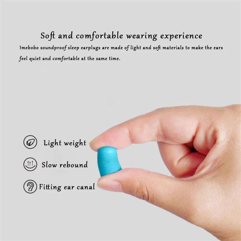 Soundproof Sleeping Ear Plugs Earplugs For Sleep Special Mute Soft Slow Rebound Student Anti-Noise Protection Anti Ronco Earplug  ourlum.com   