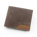 Classic Leather Mini Wallet: Stylish Compact Coin Holder