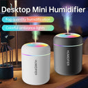 180ML Portable USB Aroma Humidifier with LED Lights Compact