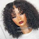 Luxurious Brazilian Deep Curly Bob HD Lace Front Wig