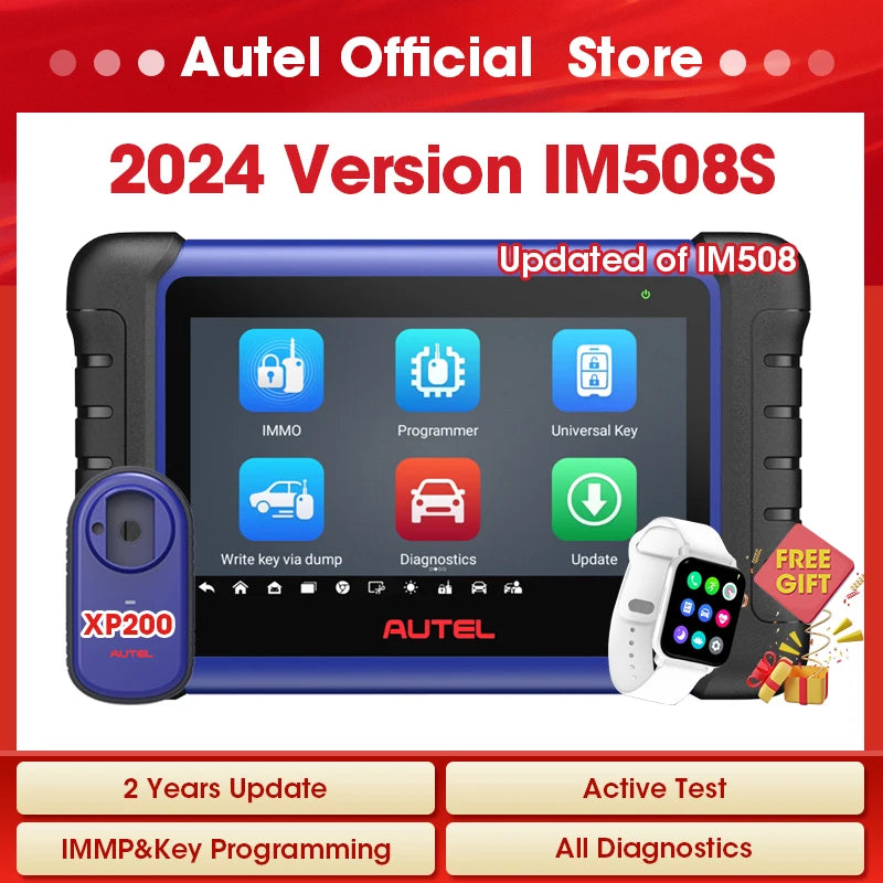 Autel MaxiIM IM508S IM508 S IMMO Key Programmer Pro Key Fob Programming Tools Auto Diagnostic Tool All Systems Diagnostic