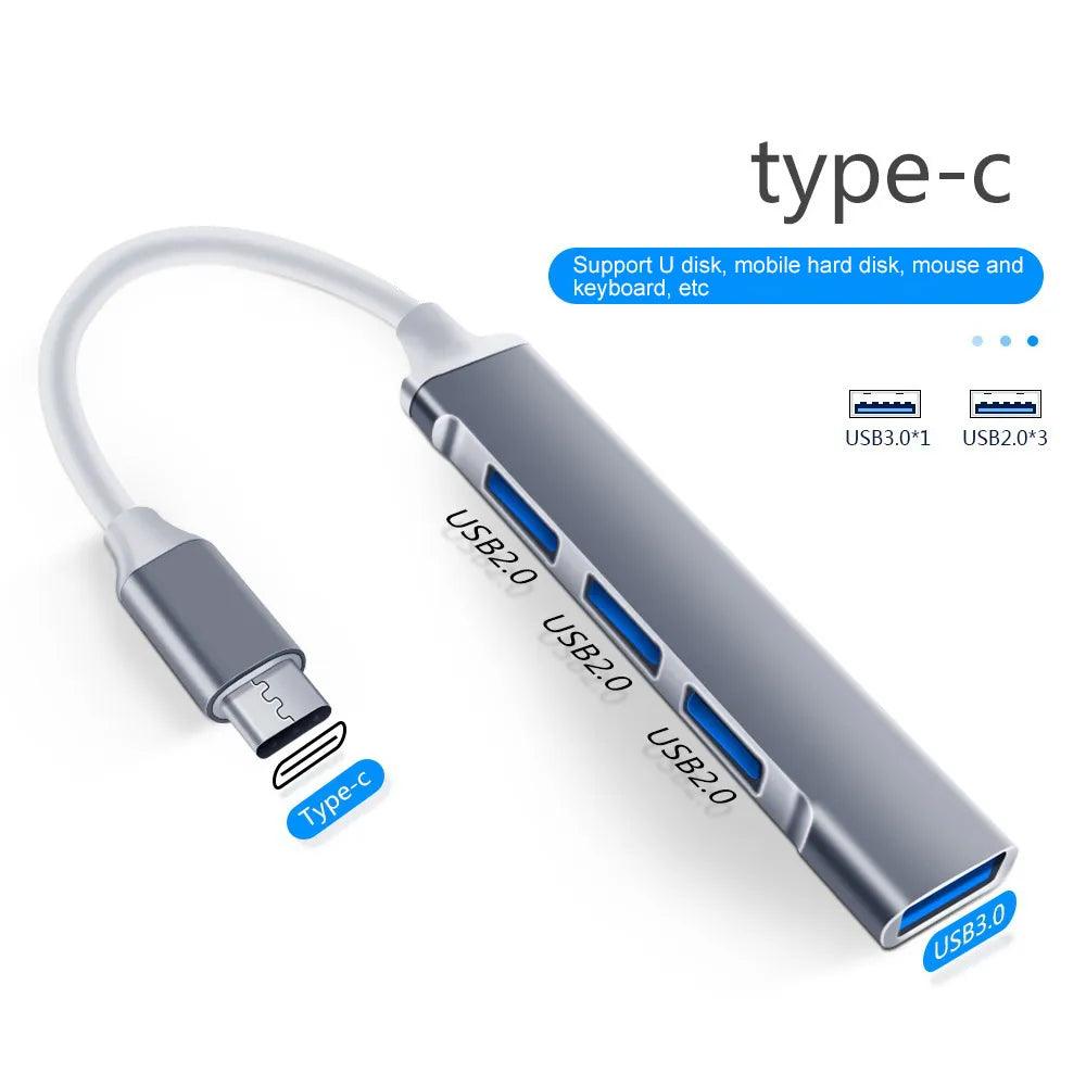 USB C Hub Multi Splitter: Seamless Connectivity Upgrade for Devices  ourlum.com   