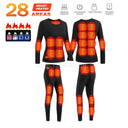 Winter Heating Heated Underwear Motorcycle Jacket for Men Women