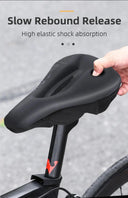 Comfortable Gel Memory Foam Bicycle Saddle Cover Cushion