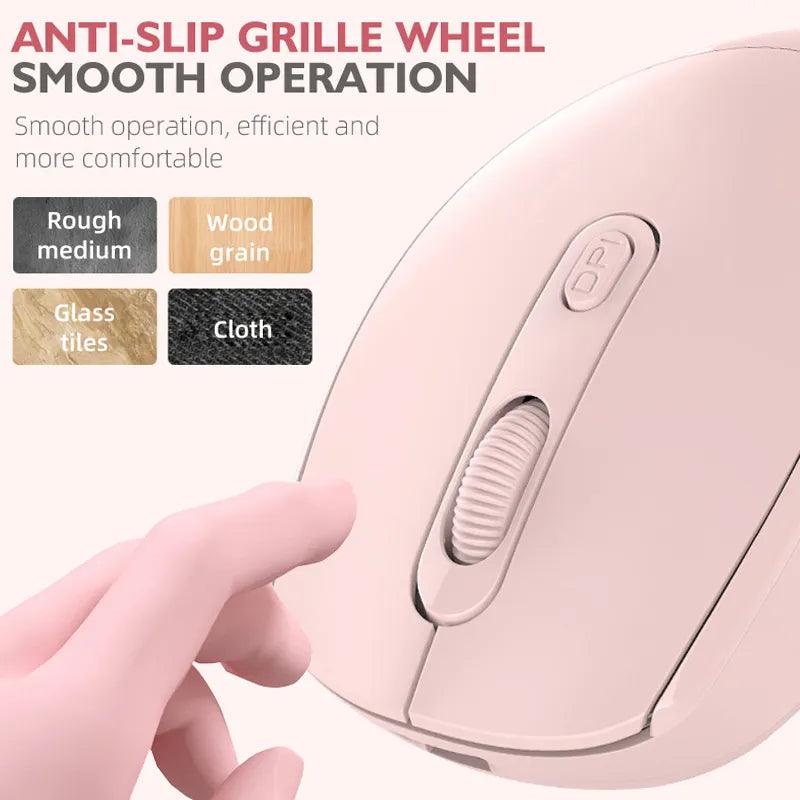 Wireless Rechargeable Bluetooth Optical Mouse for Laptop  ourlum.com   