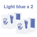 Baby Handprint Footprints Ink Pads Kit Capture Memories Safely