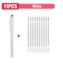 Vanishing Ink Heat Erasable Marker Pen Set for DIY Crafts and Sewing  ourlum.com 11pcs white  