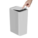 Bathroom Trash Can 10L Small Garbage Can with Press Lid