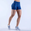 Women's Seamless Scrunch Butt Biker Shorts - Sexy Athletic Cycling & Yoga Shorts