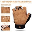 West Biking Sports Cycling Gloves Half Finger for Men Women