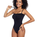 Off Shoulder Tummy Control Bodysuit Shapewear - Slimming Thong Corset for Women