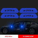 Car Safety Reflective Sticker Tape Set for Enhanced Visibility