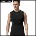 Compression Tank Top Men Gym Shirt Sleeveless Quick Dry