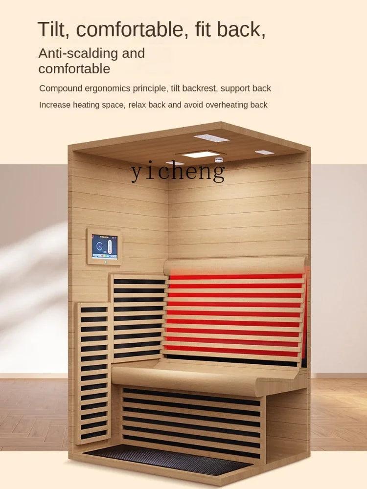 Ultimate Home Spa Experience with ZK Far Infrared Physiotherapy Sauna Room  ourlum.com   