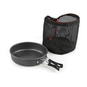 Lightweight Aluminum Camping Cookware Set for 2-3 People