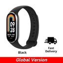 Mi Band 8 Blood Oxygen Tracker: Advanced Health Monitoring & Fitness Trends  ourlum.com Black-Fast CHINA 