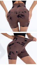 High-Waisted Seamless Tie-Dye Butt Lift Leggings for Women