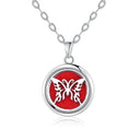 Tree Of Life Essential Oil Diffuser Necklace: Stainless Steel Beauty Gift  ourlum.com N2732-23  