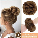 Messy Curly Chignon Bun Wig Stylish Hairpiece for Women