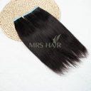 Yaki Straight Tape In Extensions Remy Human Hair 12-26 Inch