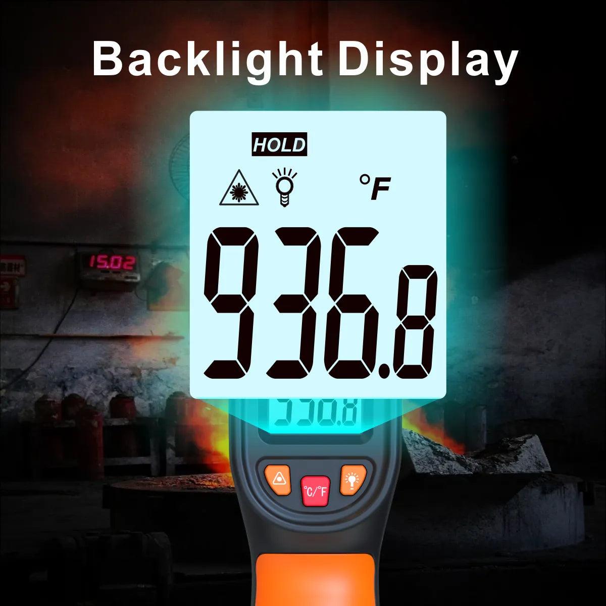 NJTY Infrared Thermometer: Precision Heat Tester for Cooking & Grilling  ourlum.com   